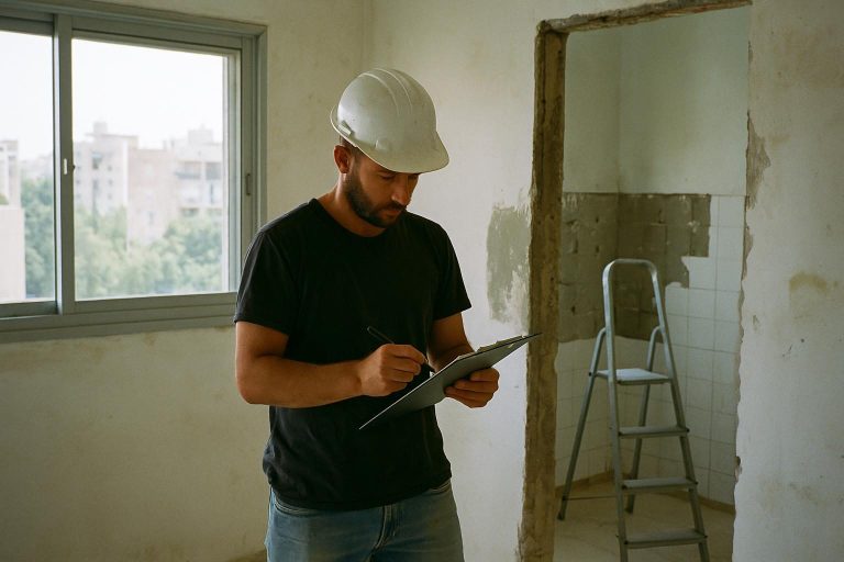 איך לבחור קבלן שיפוצים ולא להתחרט: צ'ק-ליסט מלא